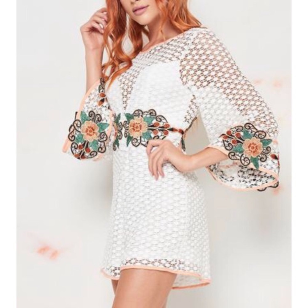 Ooh la luxe white romper